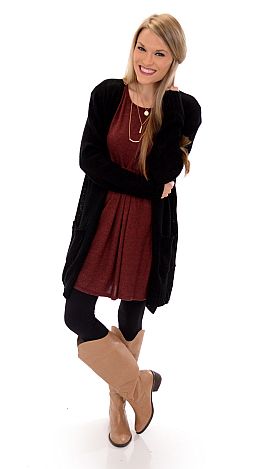 Hachi Babydoll Dress, Wine