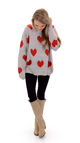 Heart on My Sleeve Sweater