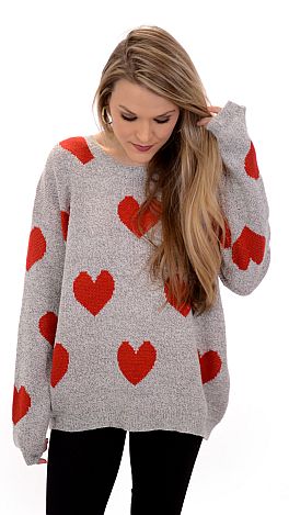 Heart on My Sleeve Sweater