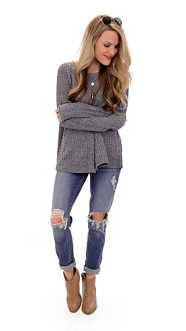 Swing Hem Sweater