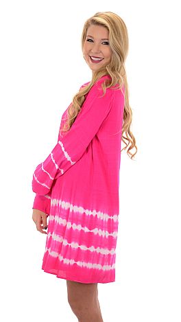 Tie Dye Shift Dress