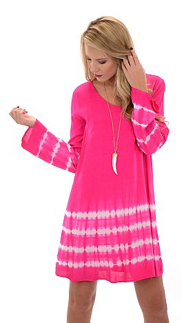 Tie Dye Shift Dress