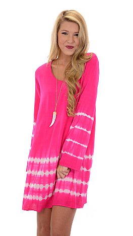 Tie Dye Shift Dress