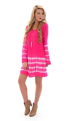 Tie Dye Shift Dress