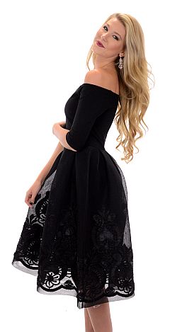 Mesh Well Dress