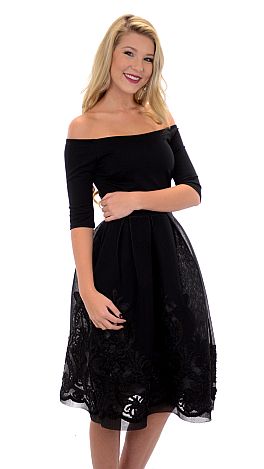 Mesh Well Dress