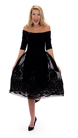 Mesh Well Dress