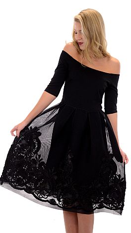 Mesh Well Dress