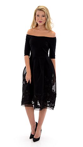 Mesh Well Dress