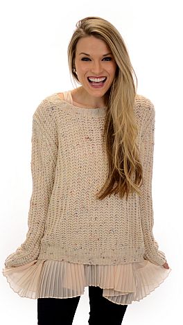 Speckled Sweater