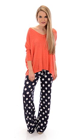 Polka Dot Lounge Pants
