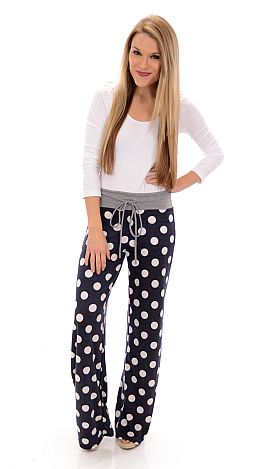 Polka Dot Lounge Pants