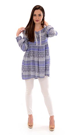 Abso-blue-tley Tunic