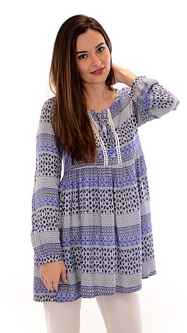 Abso-blue-tley Tunic