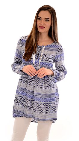 Abso-blue-tley Tunic