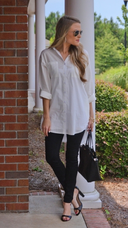 Simple White Button Up