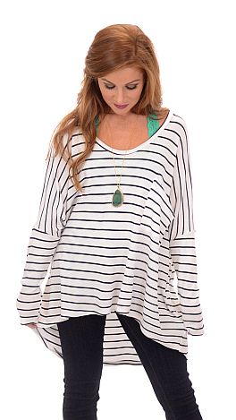 Thermal Stripes Swing Top