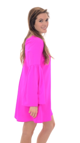 Bell Ringer Dress, Pink