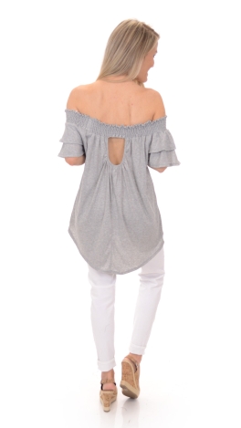 Beach Breeze Top, Grey