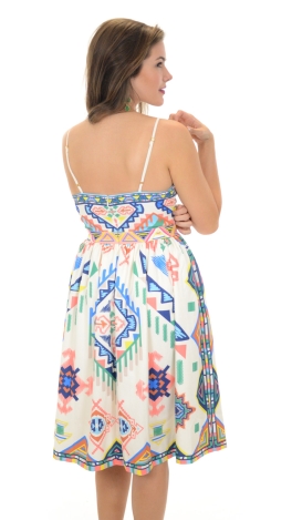 Indian Princess Print Dress