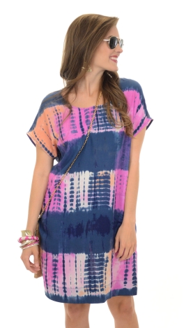 Island Sunset Tye Dye Dress