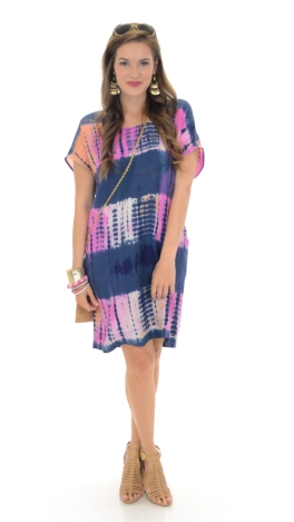Island Sunset Tye Dye Dress