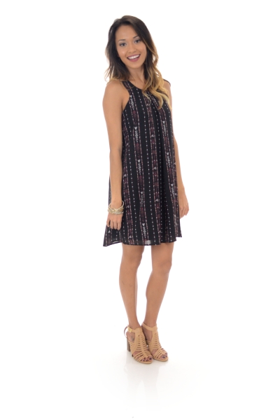 Arrowhead Dress, Black