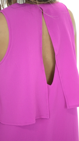Layer With It Dress, Magenta