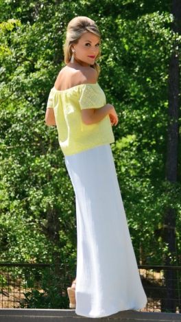 Caitlyn Maxi Skirt, Off White