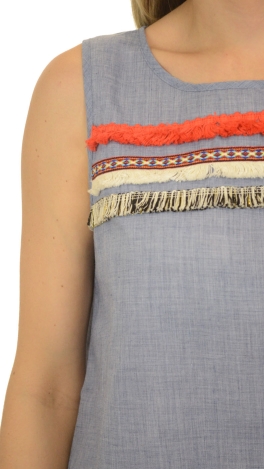 Triple Fringe Trim Tank