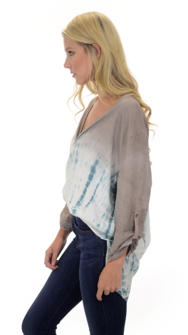 Tie Dye Me Down Blouse
