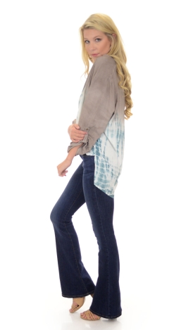 Tie Dye Me Down Blouse