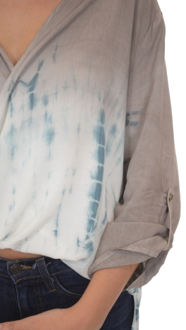 Tie Dye Me Down Blouse