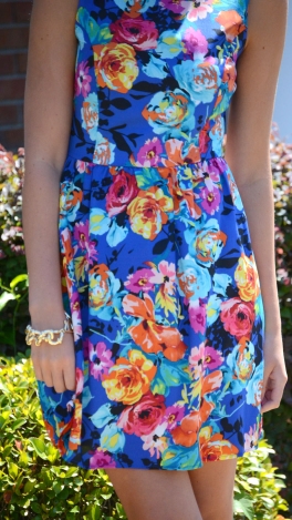 Technicolor Garden Dress