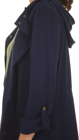 Utility Girl Jacket, Navy