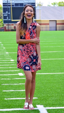 Tuscan Lace Up Dress