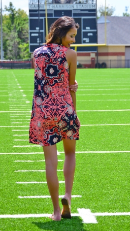 Tuscan Lace Up Dress