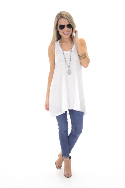 Lightweight Tank, White