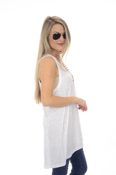 Lightweight Tank, White