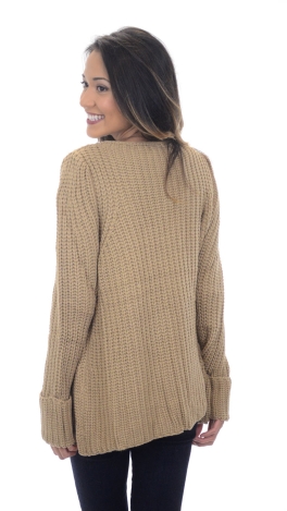 Audrey Sweater, Taupe