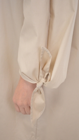 Cotton Off Shoulder Dress, Khaki