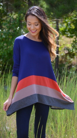 Keira Tunic, Navy