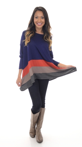 Keira Tunic, Navy