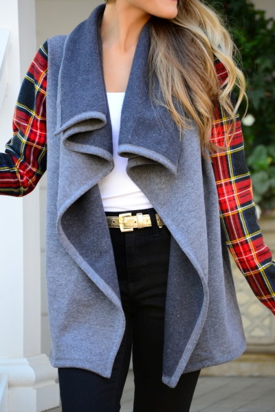 Plaid Pop Jacket