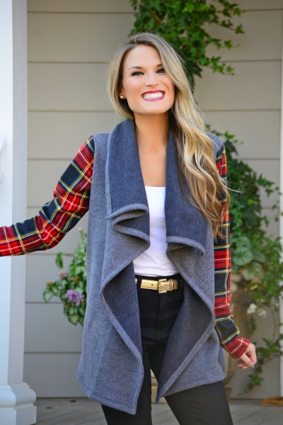 Plaid Pop Jacket