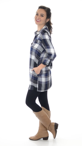 Brunch Plaid Tunic