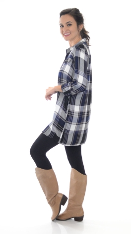 Brunch Plaid Tunic