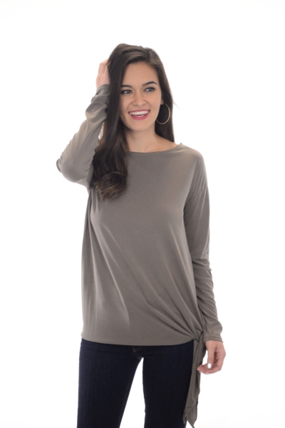 Side Tie Tunic