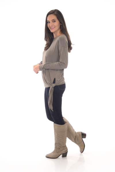 Side Tie Tunic