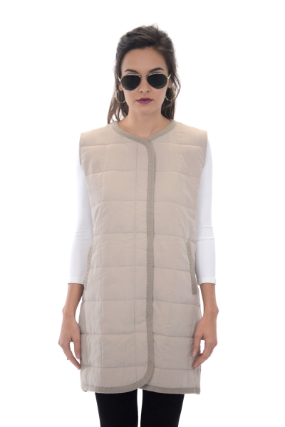 Long Puffer Vest